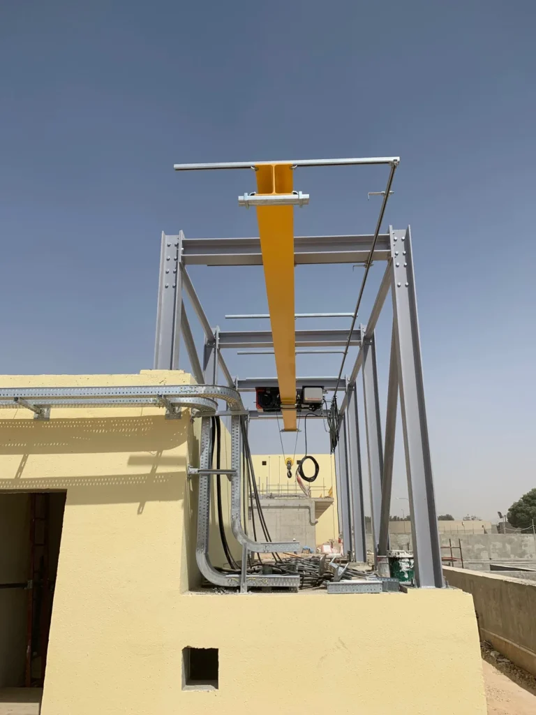 Thabat — steel frames & site installation — 1