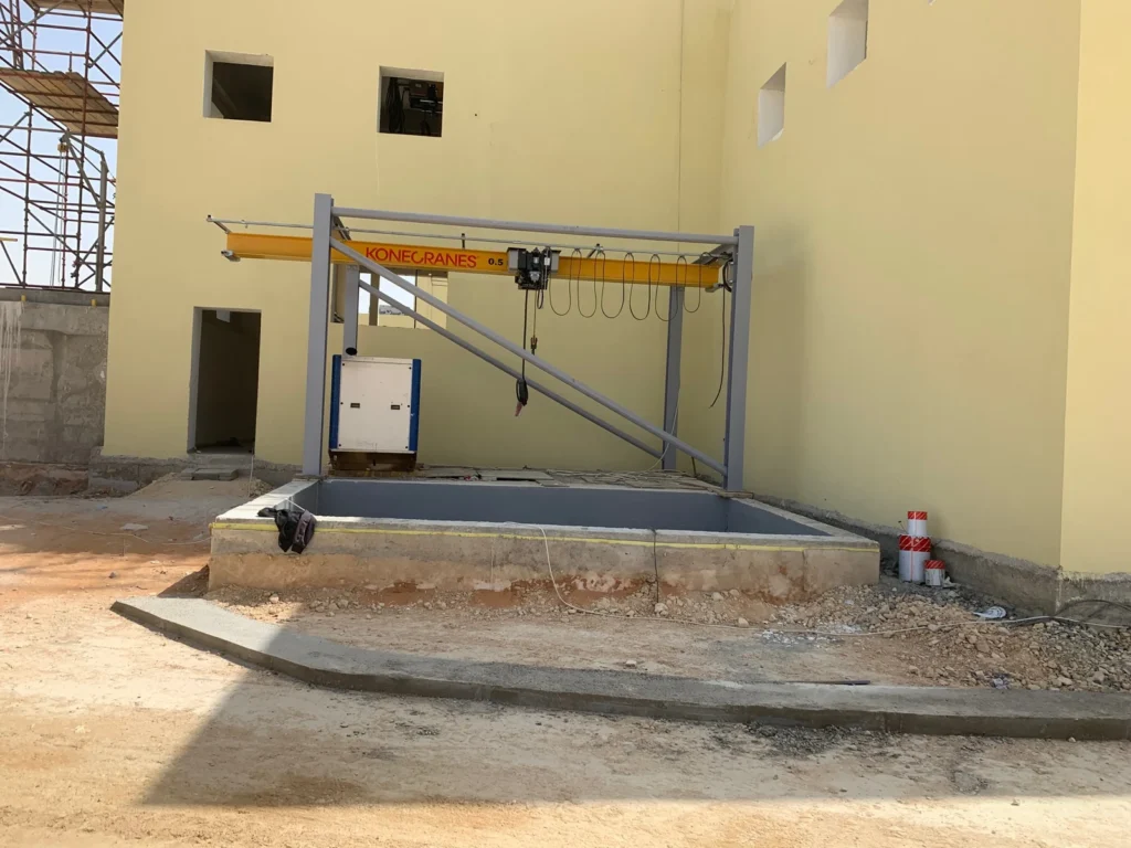 Thabat — steel frames & site installation — 2
