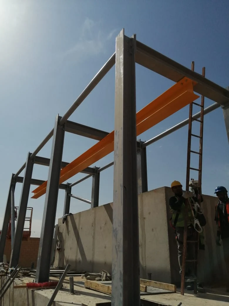 Thabat — steel frames & site installation